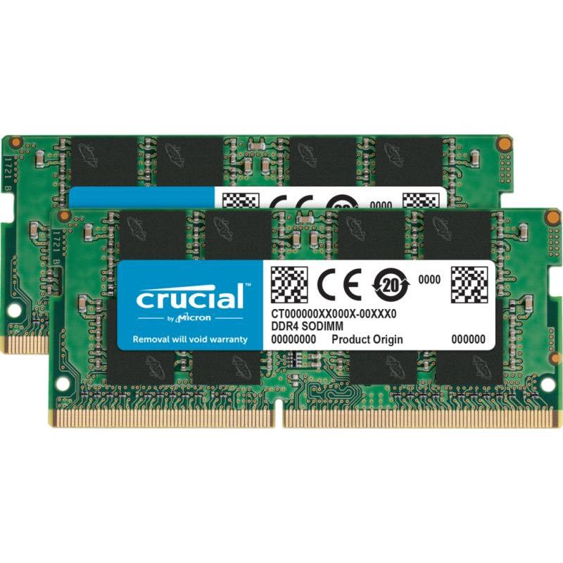 CRUCIAL SODIMM 16G (2x8G) DDR4-3200 *CT2K8G4SFRA32A · Mémoires PC · Informat Systems Strasbourg