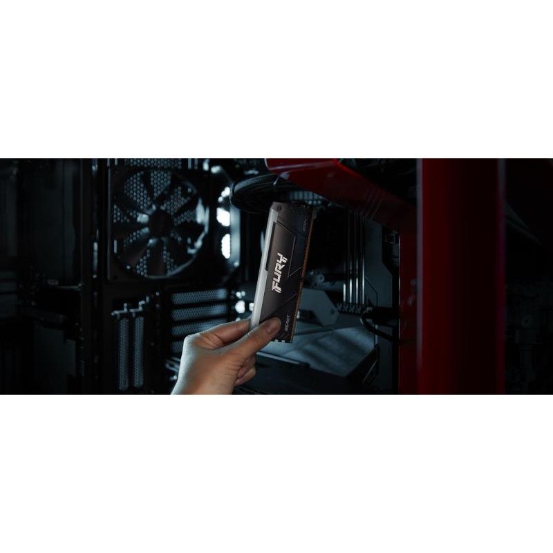 KINGSTON 8G (1x8G) D4 3200Mhz FURY Beast Rgb*KF432C16BB2A/8 · Mémoires PC · Informat Systems Strasbourg (image 8)
