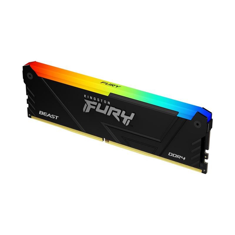 Kingston Technology FURY Beast 8GB 3600MT/s DDR4 CL17 DIMM RGB · Mémoires PC · Informat Systems Strasbourg (image 2)