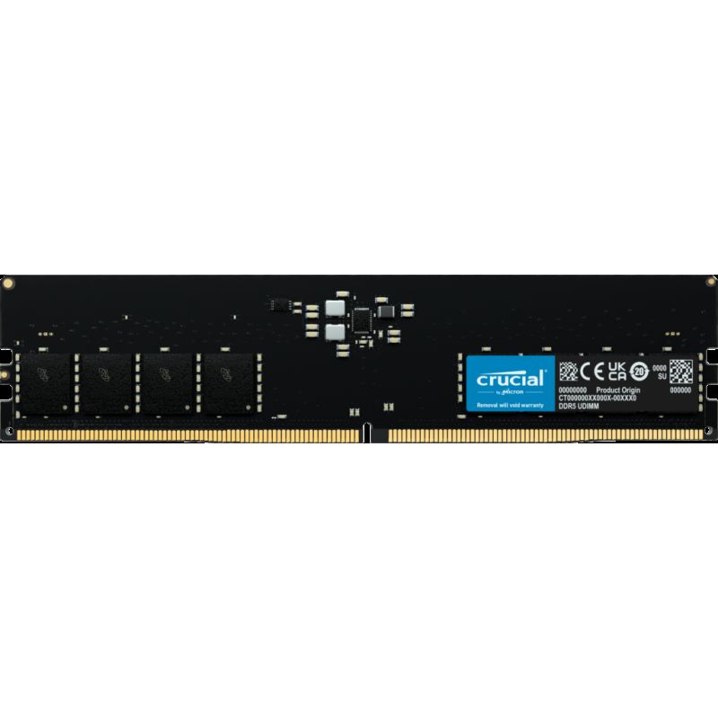 CRUCIAL 16G (1x16G) DDR5-5600 *CT16G56C46U5T · Mémoires PC · Informat Systems Strasbourg