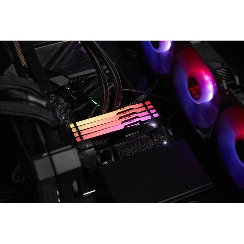 Kingston Technology FURY Beast 64 Go 6000 MT/s DDR5 CL36 DIMM (Kits de 2) RGB EXPO · Mémoires PC · Informat Systems Strasb... (image 8)