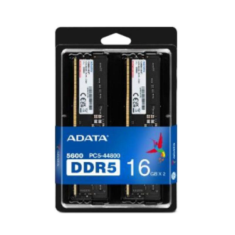 ADATA DDR5 5600 U-DIMM module de mémoire 32 Go 2 x 16 Go 288-pin DIMM ECC · Mémoires PC · Informat Systems Strasbourg