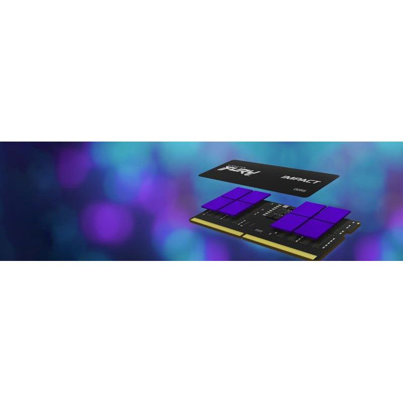 Kingston Technology FURY DDR5 SODIMM Impact PnP CL40 16 Go 5 600 MT/s · Mémoires PC · Informat Systems Strasbourg (image 19)