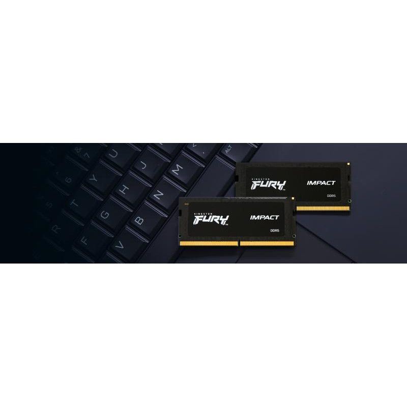 Kingston Technology FURY DDR5 SODIMM Impact PnP CL40 64 Go 5 600 MT/s (Kit de 2) · Mémoires PC · Informat Systems Strasbourg (image 15)