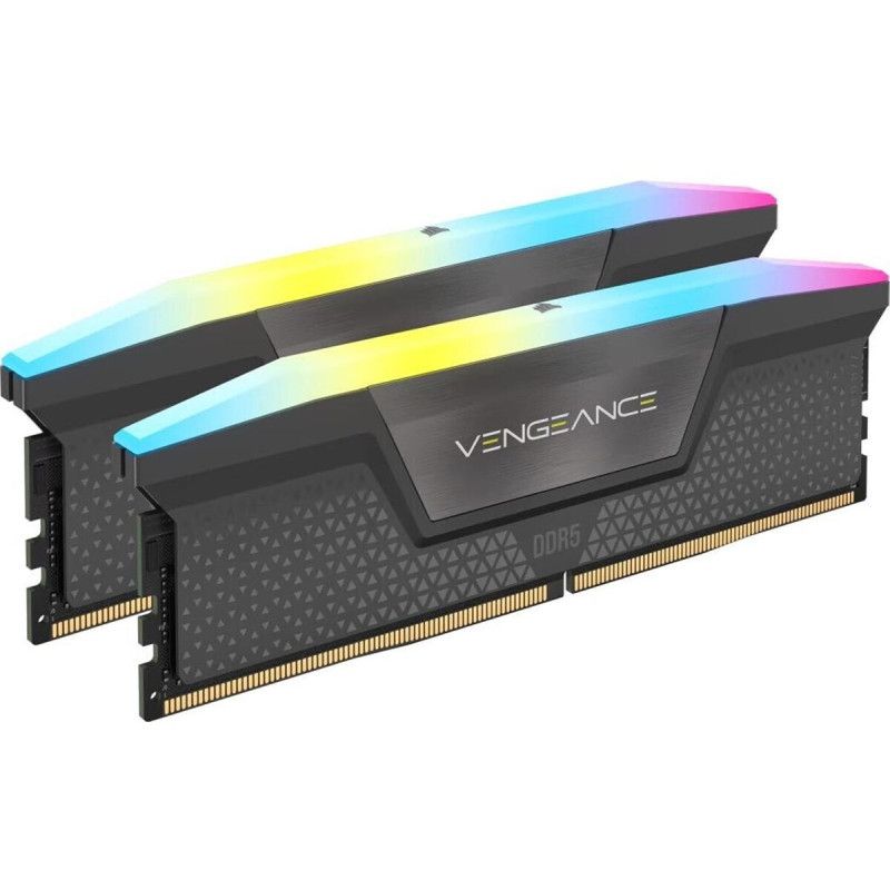 Corsair VENGEANCE RGB D5 5200 16GB (2 x 8GB) CL40 AMD EXPO & Intel X · Mémoires PC · Informat Systems Strasbourg