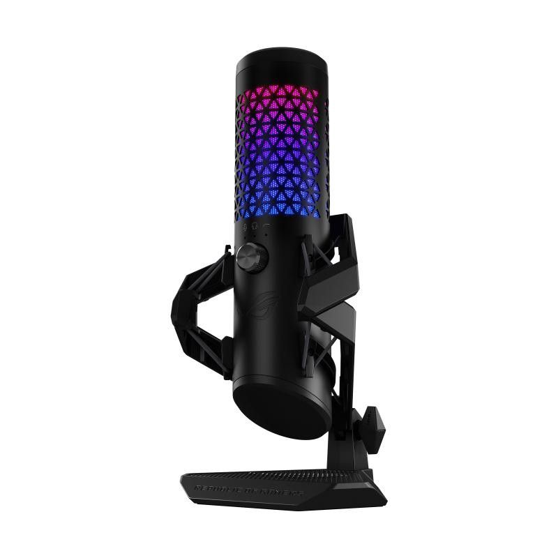 ASUS ROG Carnyx BLK Noir Microphone de table · Streaming · Informat Systems Strasbourg