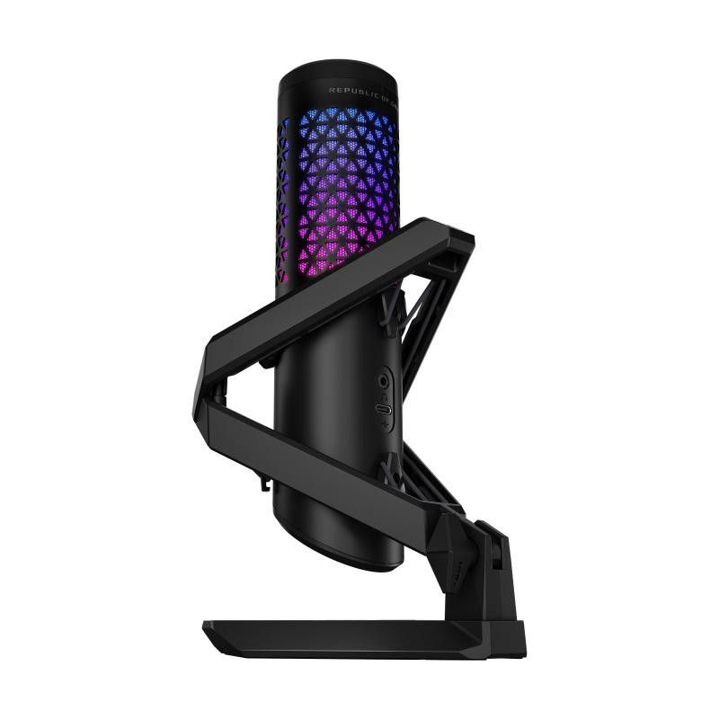 ASUS ROG Carnyx BLK Noir Microphone de table · Streaming · Informat Systems Strasbourg (image 2)