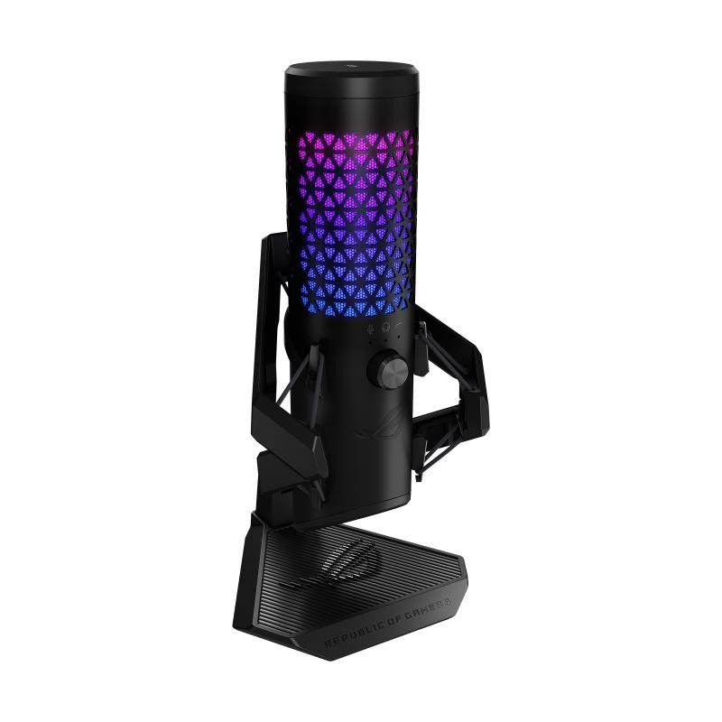 ASUS ROG Carnyx BLK Noir Microphone de table · Streaming · Informat Systems Strasbourg (image 3)