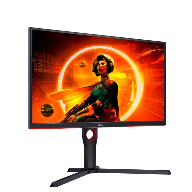 AOC G3 25G3ZM/BK écran plat de PC 62,2 cm (24.5") 1920 x 1080 pixels Full HD Noir, Rouge · Moniteur · Informat Systems Str... (image 5)