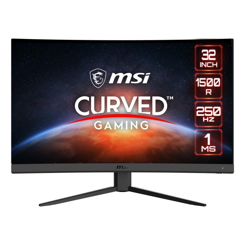 MSI G32C4X écran plat de PC 80 cm (31.5") 1920 x 1080 pixels Full HD Noir · Moniteur · Informat Systems Strasbourg
