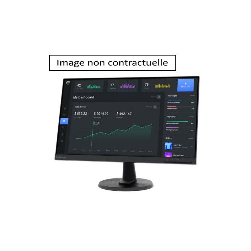 LENOVO ECRAN LENOVO D24-20 A20238FDO reconditionne · Moniteur · Informat Systems Strasbourg