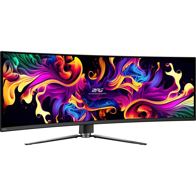 MSI MPG 491CQP QD-OLED écran plat de PC 124,5 cm (49") 5120 x 1440 pixels Dual WQHD Noir · Moniteur · Informat Systems Str... (image 2)