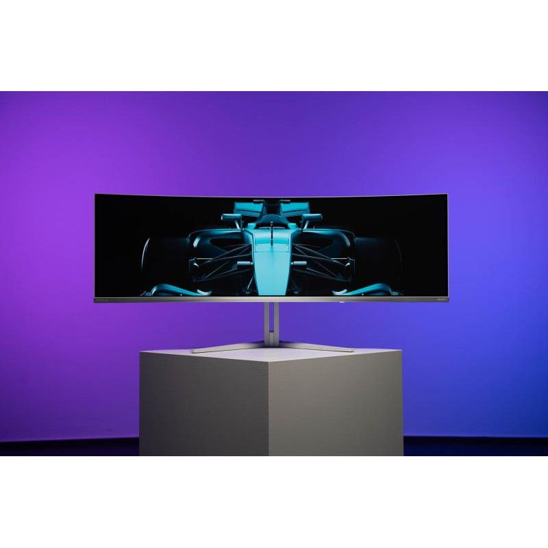 Philips Evnia 8000 49M2C8900/00 écran plat de PC 124,2 cm (48.9") 5120 x 1440 pixels Dual QHD QD-OLED Blanc · Moniteur · I... (image 7)