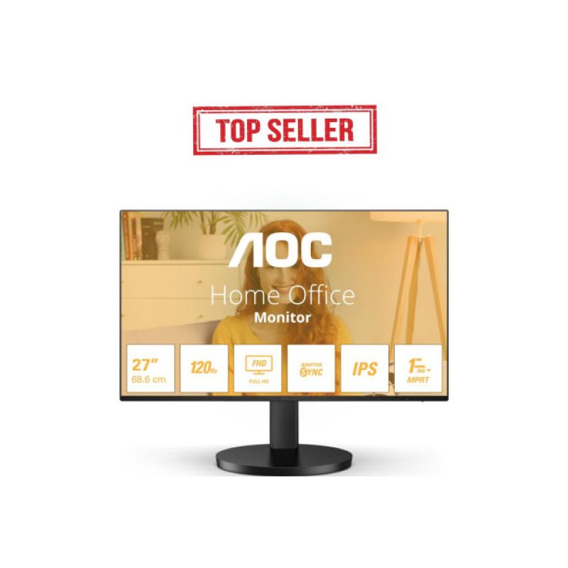 AOC B3 27B3HA2 écran plat de PC 68,6 cm (27") 1920 x 1080 pixels Full HD LED Noir · Moniteur · Informat Systems Strasbourg
