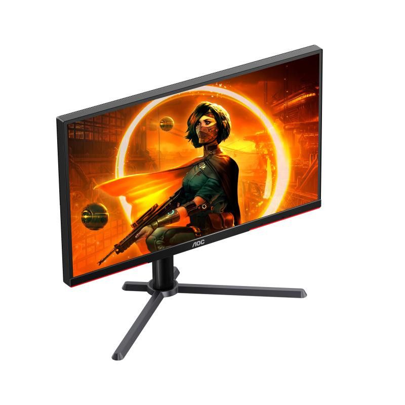 AOC G3 Q27G3XMN/BK écran plat de PC 68,6 cm (27") 2560 x 1440 pixels 2K Ultra HD LED Noir, Rouge · Moniteur · Informat Sys... (image 4)