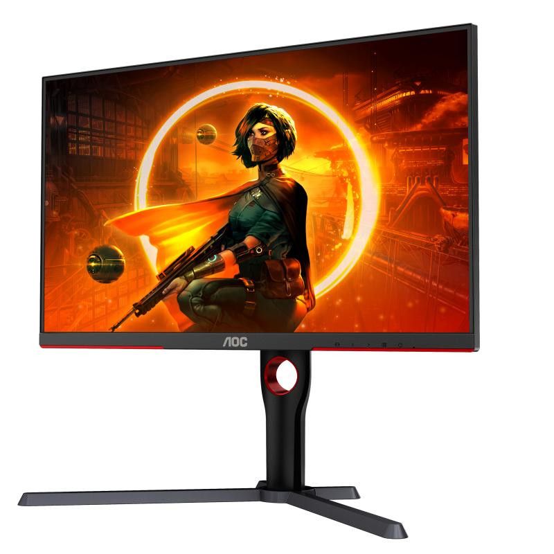 AOC G3 Q27G3XMN/BK écran plat de PC 68,6 cm (27") 2560 x 1440 pixels 2K Ultra HD LED Noir, Rouge · Moniteur · Informat Sys... (image 7)