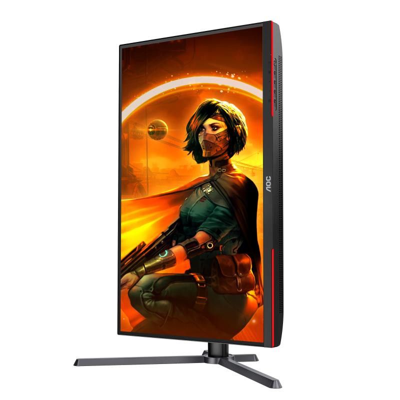 AOC G3 Q27G3XMN/BK écran plat de PC 68,6 cm (27") 2560 x 1440 pixels 2K Ultra HD LED Noir, Rouge · Moniteur · Informat Sys... (image 10)
