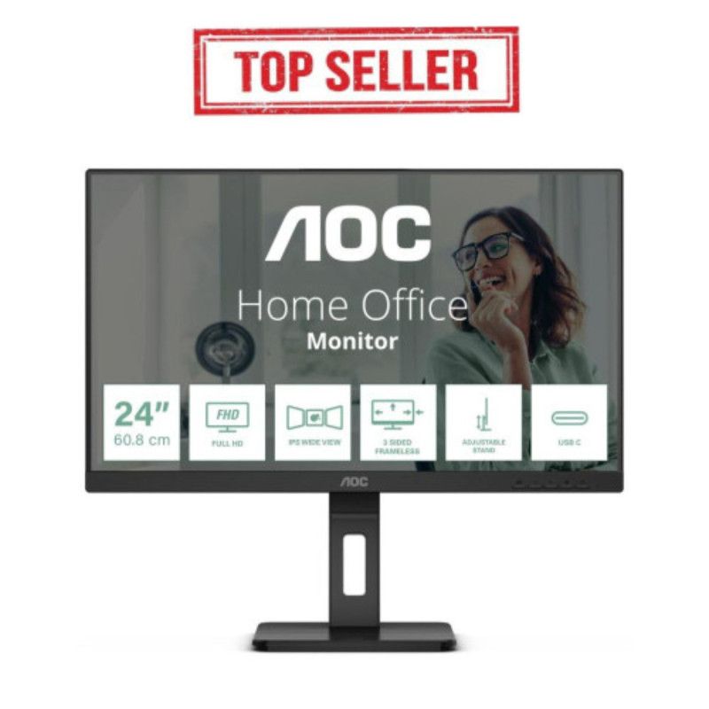 AOC 24P3CV écran plat de PC 60,5 cm (23.8") 1920 x 1080 pixels Full HD LED Noir · Moniteur · Informat Systems Strasbourg