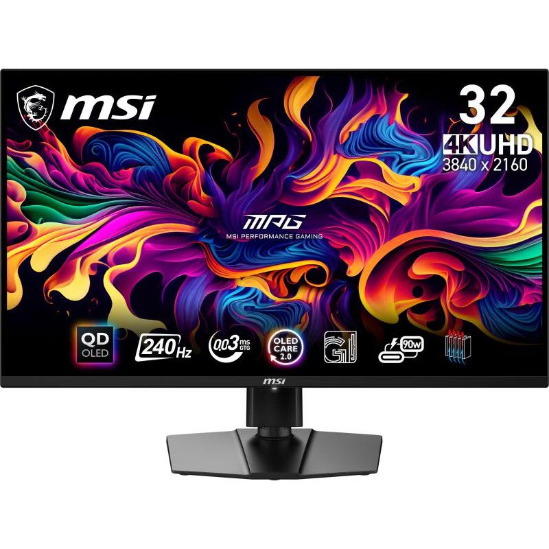 MSI MPG 321URX QD-OLED écran plat de PC 80 cm (31.5") 3840 x 2160 pixels 4K Ultra HD Noir · Moniteur · Informat Systems St...