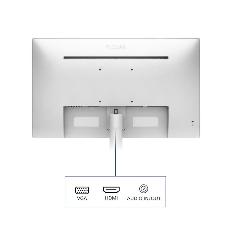 Philips V Line 241V8AW/00 écran — Full HD, 75 Hz, Blanc · Moniteur · Informat Systems Strasbourg (image 4)