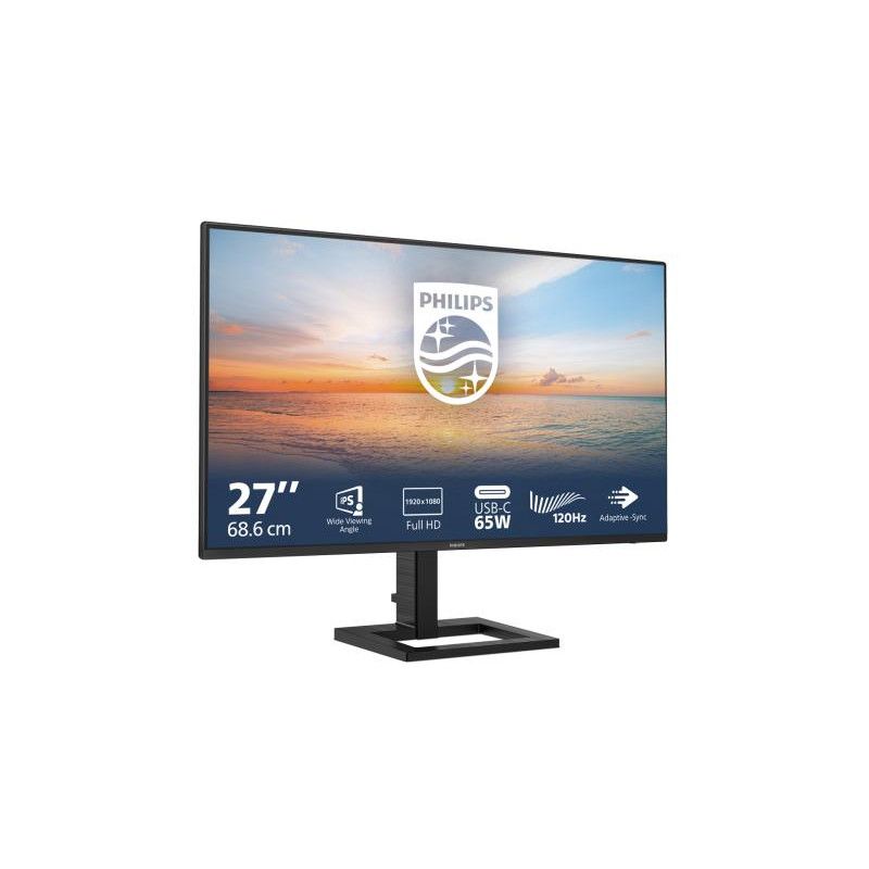 Philips 1000 series 27E1N1300AE/00 écran — Full HD, 100 Hz, Noir · Moniteur · Informat Systems Strasbourg (image 2)