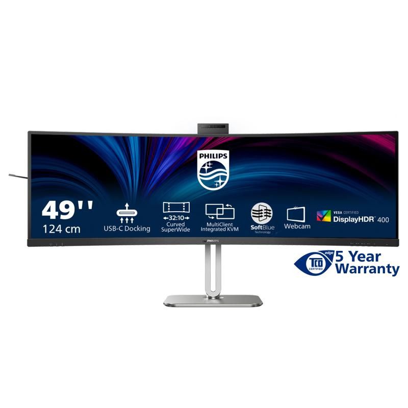 Philips 49B2U6900CH/00 écran plat de PC 124 cm (48.8") 5120 x 1440 pixels Dual QHD LCD Noir · Moniteur · Informat Systems ... (image 3)