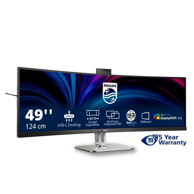 Philips 49B2U6900CH/00 écran plat de PC 124 cm (48.8") 5120 x 1440 pixels Dual QHD LCD Noir · Moniteur · Informat Systems ... (image 4)