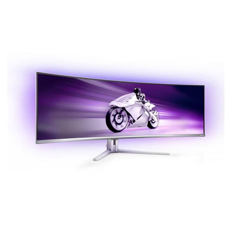 Philips Evnia 8000 49M2C8900L/00 écran plat de PC 124,2 cm (48.9") 5120 x 1440 pixels Dual QHD QD-OLED Blanc · Moniteur · ... (image 9)