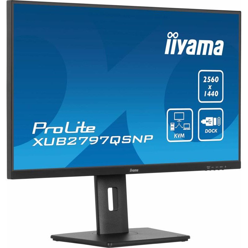 iiyama ProLite XUB2797QSNP-B1 écran plat de PC 68,6 cm (27") 2560 x 1440 pixels Quad HD LED Noir · Moniteur · Informat Sys... (image 5)