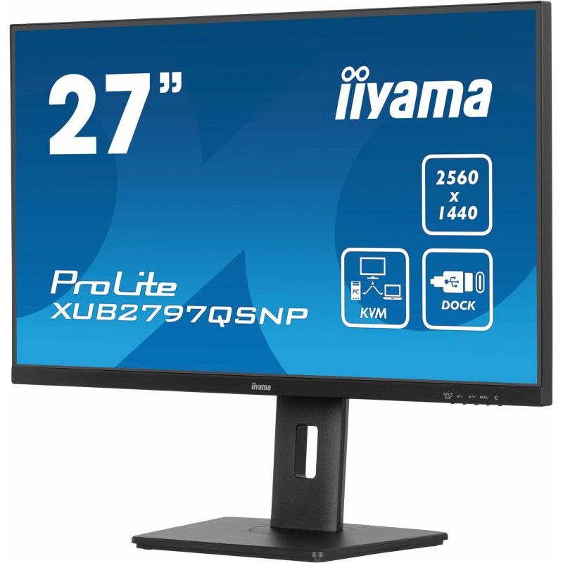 iiyama ProLite XUB2797QSNP-B1 écran plat de PC 68,6 cm (27") 2560 x 1440 pixels Quad HD LED Noir · Moniteur · Informat Sys... (image 6)