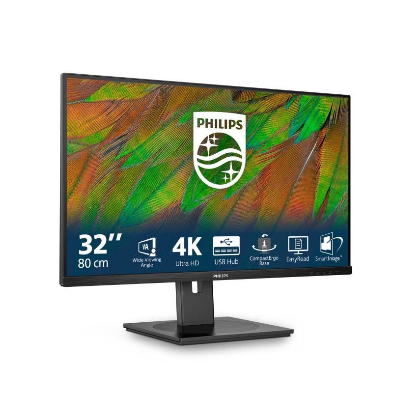 Philips 3000 series 32B1N3800/00 écran plat de PC 80 cm (31.5") 3840 x 2160 pixels 4K Ultra HD LCD Noir · Moniteur · Infor... (image 2)