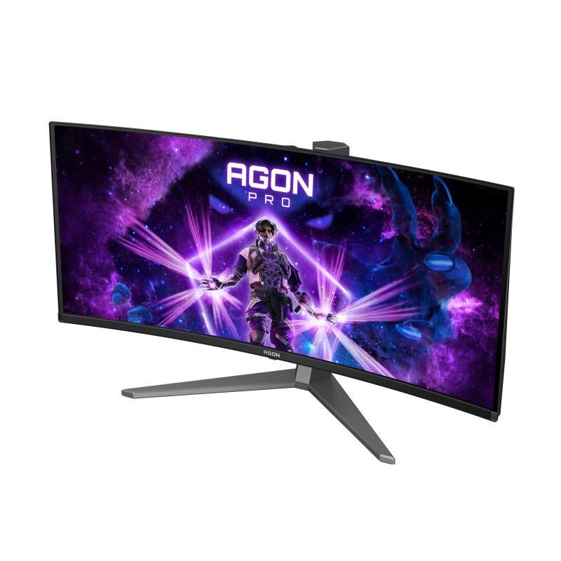 AOC AGON PRO AG346UCD écran plat de PC 86,4 cm (34") 3440 x 1440 pixels Wide Quad HD QD-OLED Noir, Gris · Moniteur · Infor... (image 10)