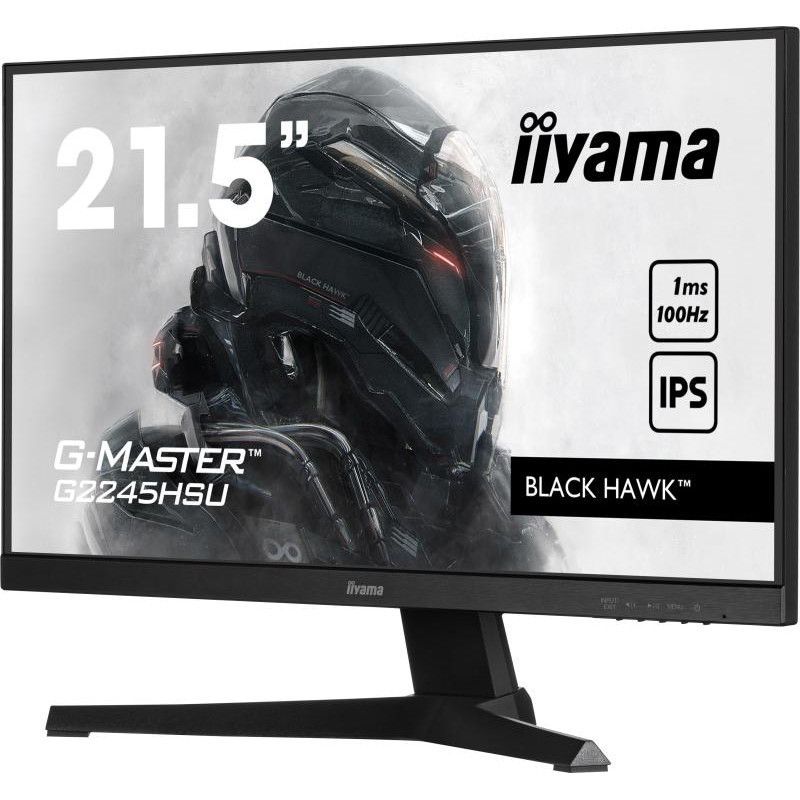 iiyama G-MASTER G2245HSU-B2 écran plat de PC 54,6 cm (21.5") 1920 x 1080 pixels Full HD LED Noir · Moniteur · Informat Sys... (image 5)