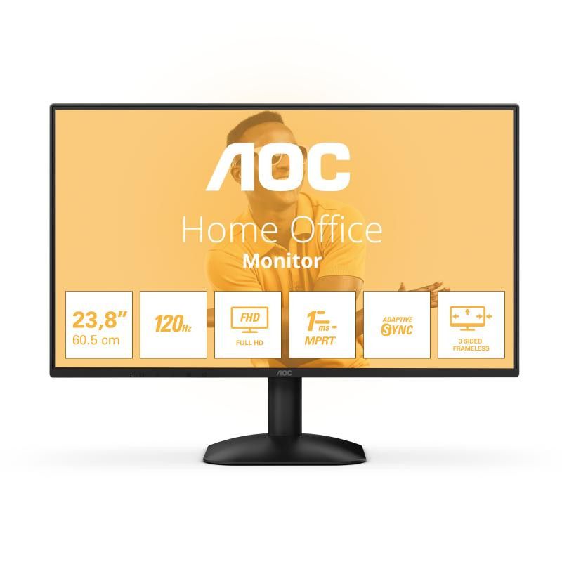 AOC 24B31H écran plat de PC 60,5 cm (23.8") 1920 x 1080 pixels Full HD Noir · Moniteur · Informat Systems Strasbourg
