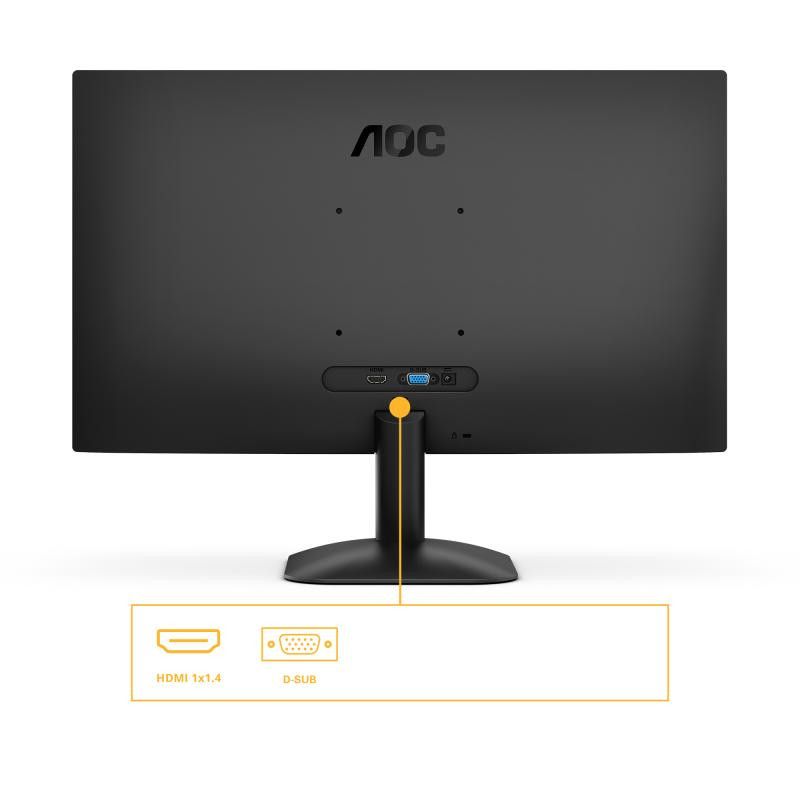 AOC 24B31H écran plat de PC 60,5 cm (23.8") 1920 x 1080 pixels Full HD Noir · Moniteur · Informat Systems Strasbourg (image 14)