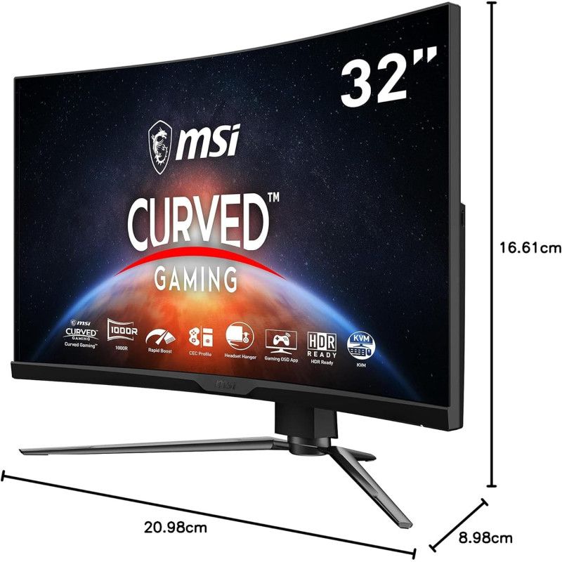 MSI MAG 242C · Moniteur · Informat Systems Strasbourg (image 2)