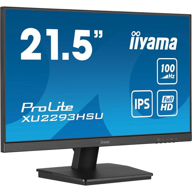 iiyama ProLite XU2293HSU-B7 écran plat de PC 54,6 cm (21.5") 1920 x 1080 pixels Full HD LED Noir · Moniteur · Informat Sys...