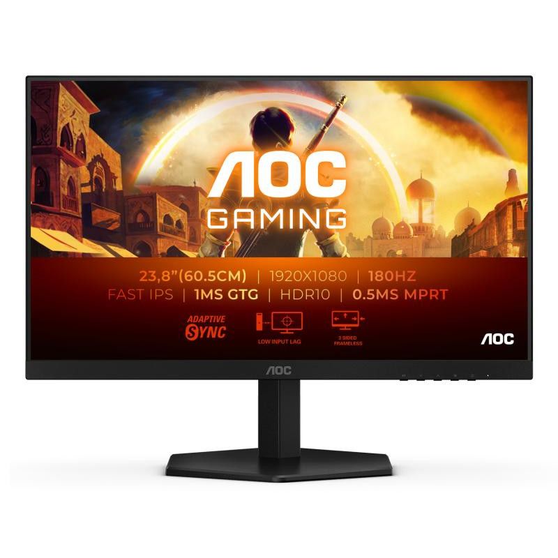 AOC G4 24G42E écran plat de PC 60,5 cm (23.8") 1920 x 1080 pixels Full HD LCD Noir · Moniteur · Informat Systems Strasbourg