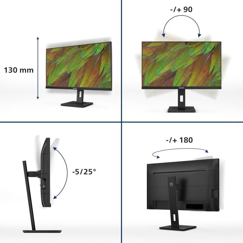 Philips 3000 series 27B1U3900/00 écran plat de PC 68,6 cm (27") 3840 x 2160 pixels 4K Ultra HD LCD Noir · Moniteur · Infor... (image 3)