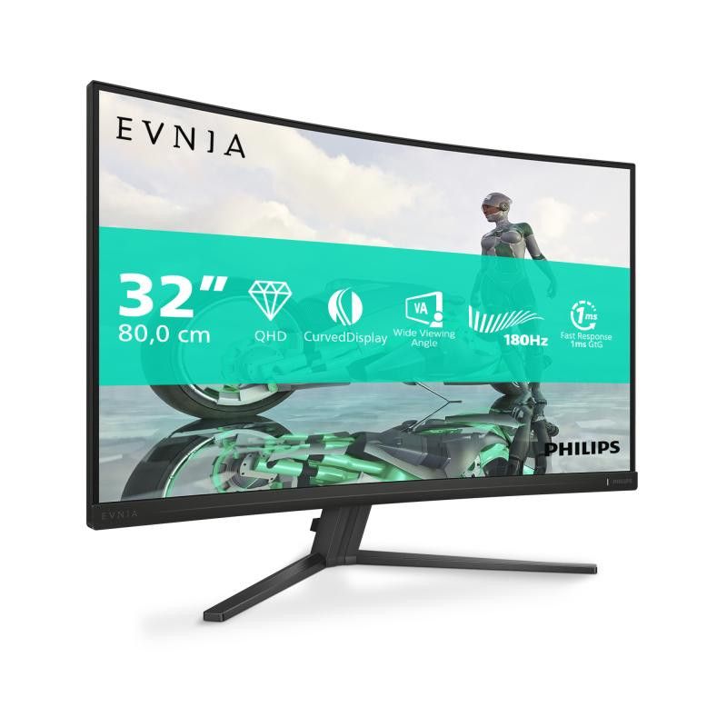 Philips Evnia 32M2C3500L/00 écran plat de PC 80 cm (31.5") 2560 x 1440 pixels Quad HD LCD Noir · Moniteur · Informat Syste... (image 2)