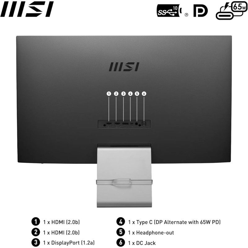 MSI Modern MD271UL-RECONDITIONNE · Moniteur · Informat Systems Strasbourg (image 3)