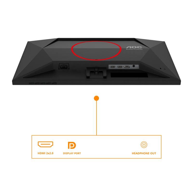 AOC G4 25G4SRE écran plat de PC 62,2 cm (24.5") 1920 x 1080 pixels Full HD LED Noir, Rouge · Moniteur · Informat Systems S... (image 15)