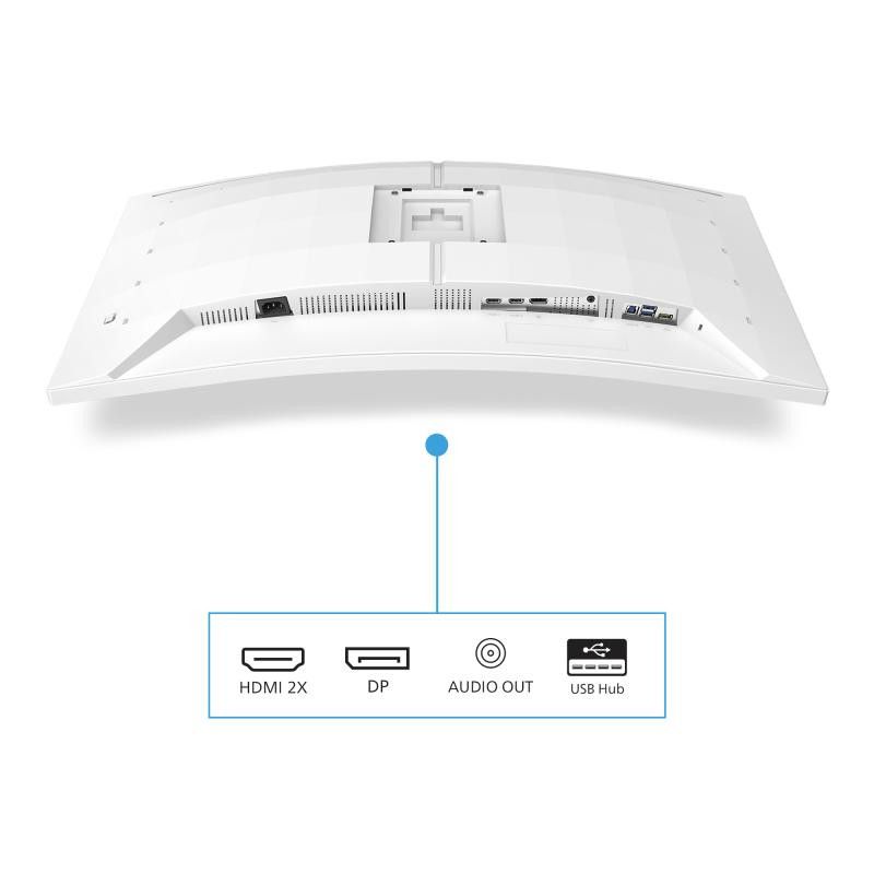 Philips Evnia 5000 34M2C5501A/00 écran plat de PC 86,4 cm (34") 3440 x 1440 pixels Wide Quad HD LCD Blanc · Moniteur · Inf... (image 12)