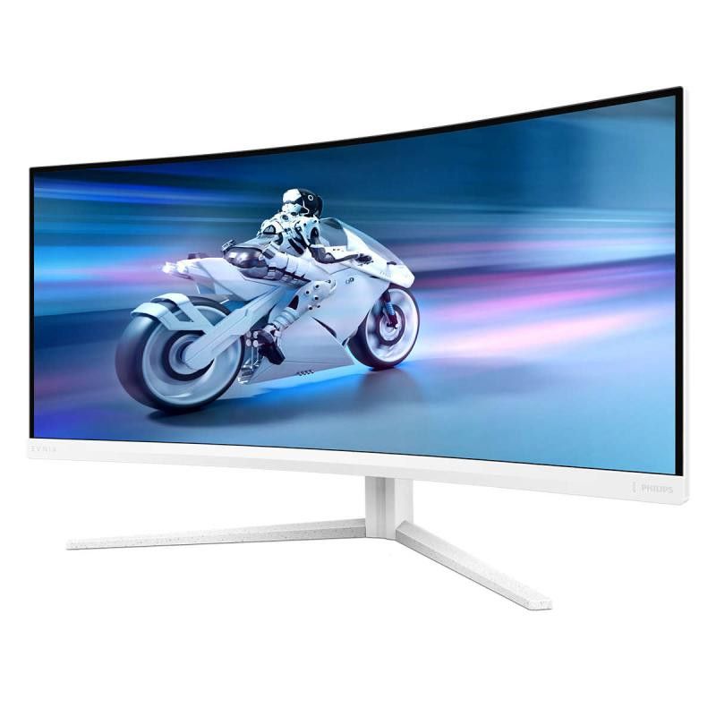 Philips Evnia 5000 34M2C5501A/00 écran plat de PC 86,4 cm (34") 3440 x 1440 pixels Wide Quad HD LCD Blanc · Moniteur · Inf... (image 4)