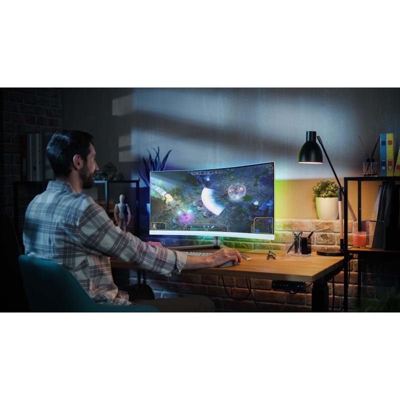 Philips Evnia 5000 34M2C5501A/00 écran plat de PC 86,4 cm (34") 3440 x 1440 pixels Wide Quad HD LCD Blanc · Moniteur · Inf... (image 9)