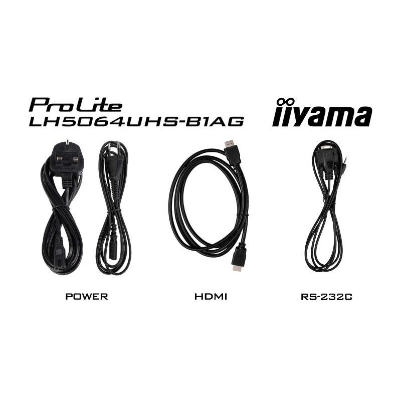 iiyama LH5564UHS-B1AG Écran d'affichage dynamique Écran plat de signalisation numérique 139,7 cm (55") Wifi 500 cd/m² 4K U... (image 15)