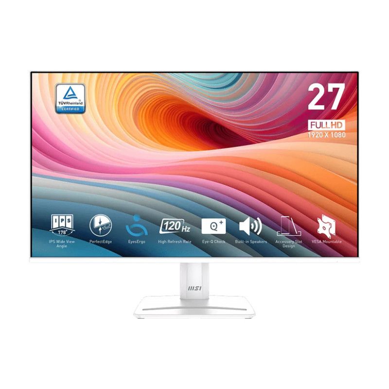 MSI Pro MP275W E2 écran plat de PC 68,6 cm (27") 1920 x 1080 pixels Full HD LED Blanc · Moniteur · Informat Systems Strasb...