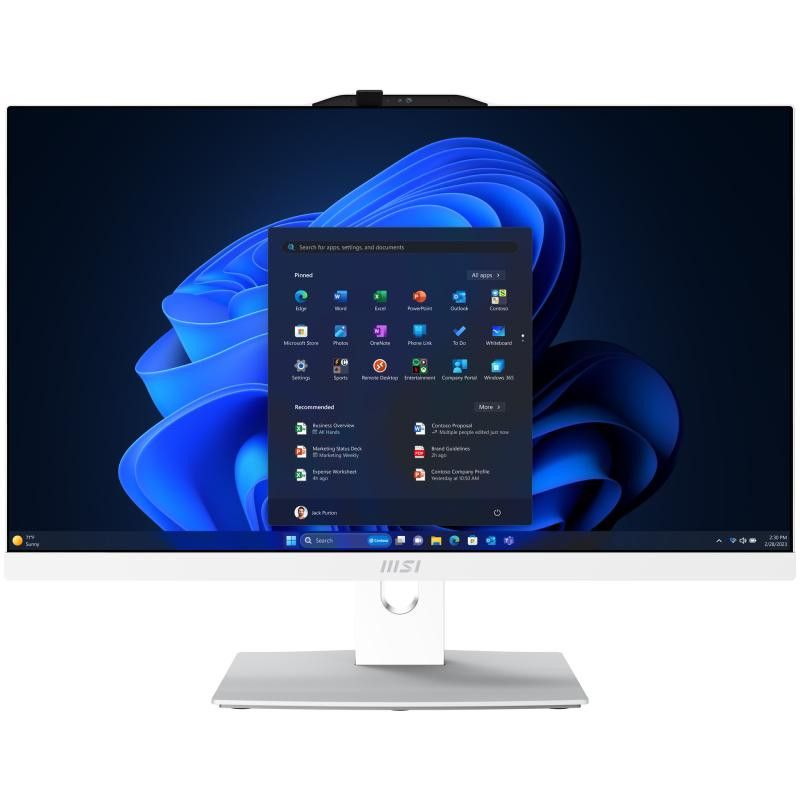 MSI Modern AM242P 1M-2097EU Intel Core 7 150U 60,5 cm (23.8") 1920 x 1080 pixels PC All-in-One 16 Go DDR5-SDRAM 512 Go SSD... (image 11)
