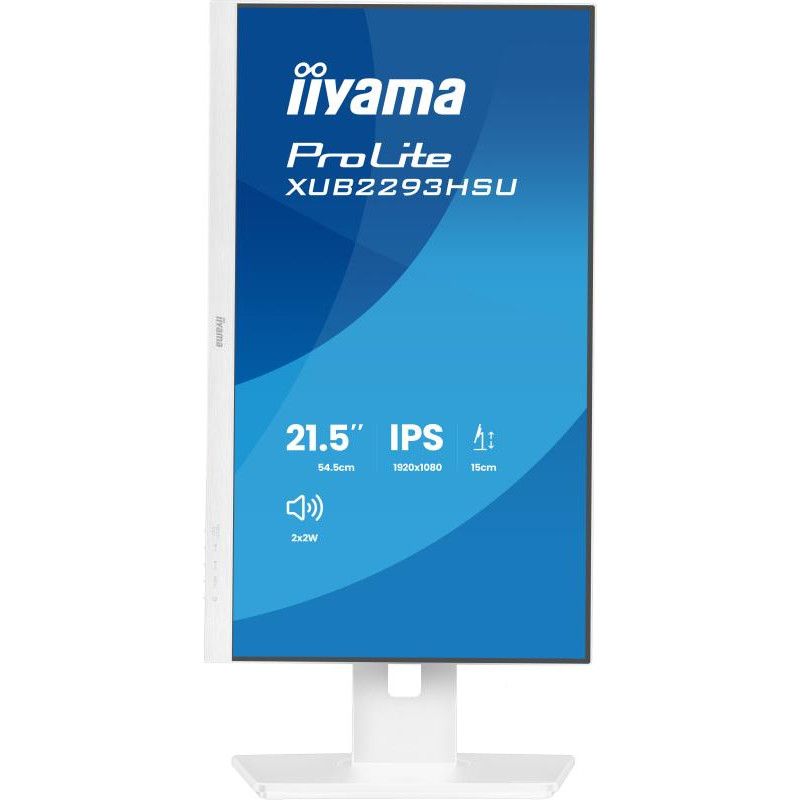 iiyama ProLite XUB2293HSU-W7 écran plat de PC 54,6 cm (21.5") 1920 x 1080 pixels Full HD LED Blanc · Moniteur · Informat S... (image 4)