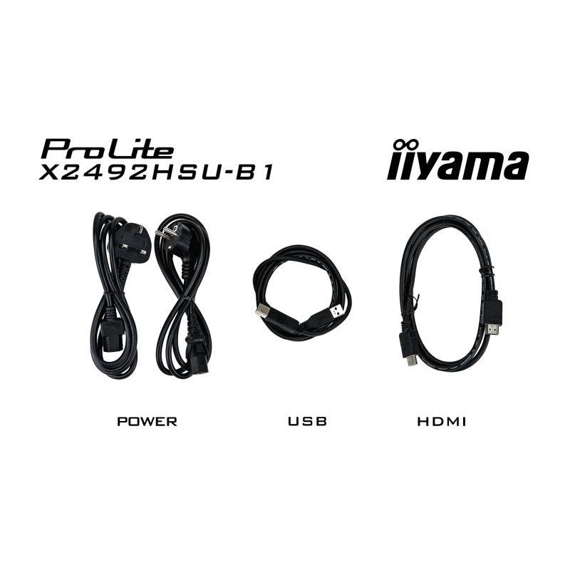 iiyama ProLite X2492HSU-B1 écran plat de PC 60,5 cm (23.8") 1920 x 1080 pixels Full HD LED Noir · Moniteur · Informat Syst... (image 18)